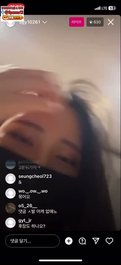손수 녹화한 인스타 변녀들 2